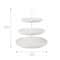 13.5" White 3-Tier Ceramic Cake Stand by Celebrate It™